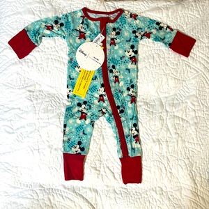 Little Sleepies Newborn Disney Holiday Pajamas